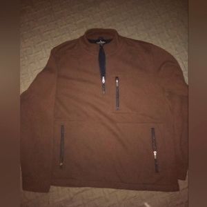 Dark Brown, Tailor Vintage Brand, fleece pullover